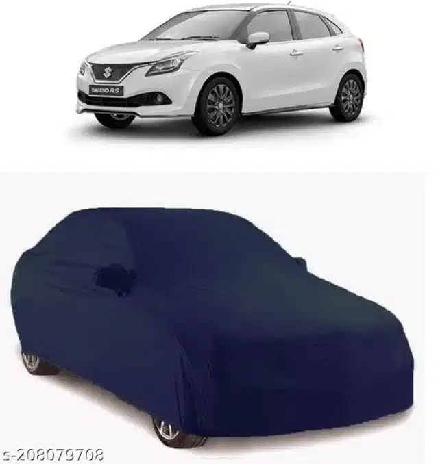 Taffeta Waterproof Car Cover for Maruti Suzuki Baleno, Blue