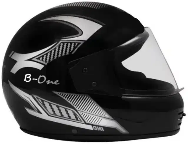 Full Face Bike Helmet for Men & Women, Black, M