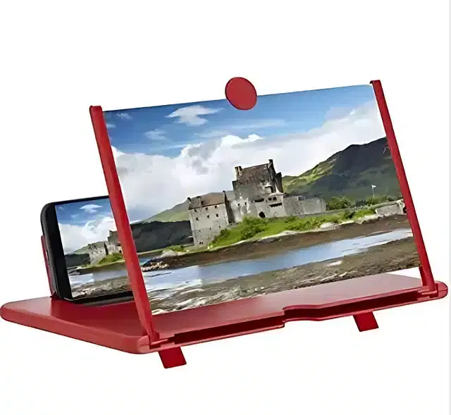 Screen Magnifiers for Mobile, Red, 8.5 inches