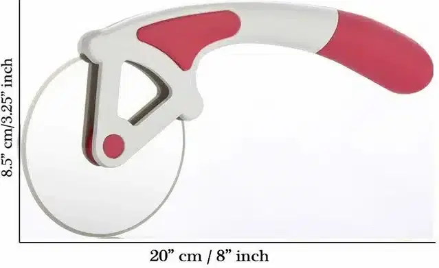 Rotating Pizza Cutter, Multicolor