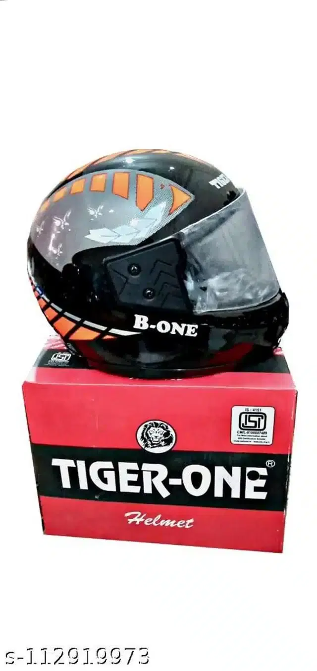 Full Face Helmet For Men, Black