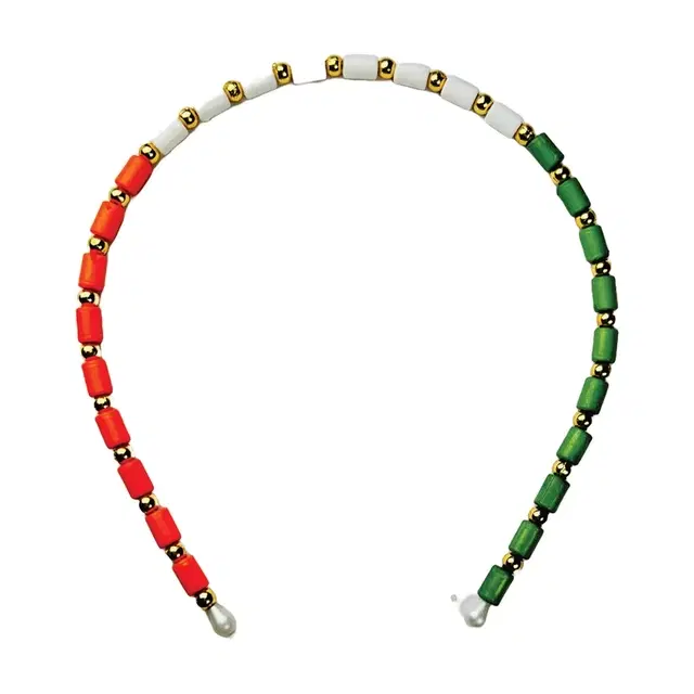 Tri Color Hair Band, Pack of 2