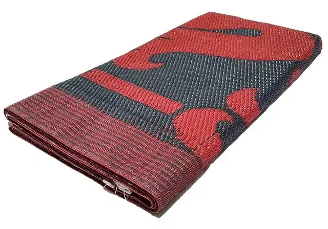 Morado Premium Quality Plastic Floor Mat/Chatai, 4X6 Feet, Assorted