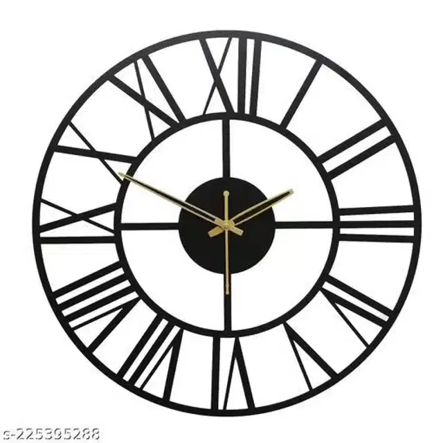 Wooden Wall Clock, Brown