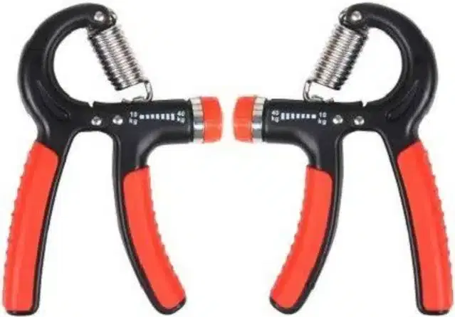 Adjustable Spring Hand Gripper, Multicolor, Pack of 2