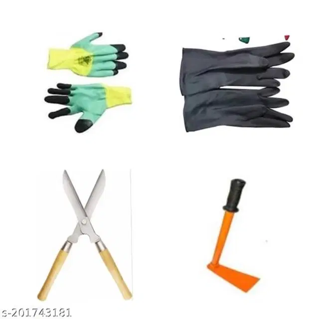 Gardening Tools Set, Multicolor, Set of 4