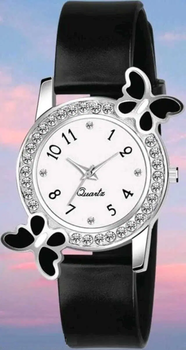 Analog Watch For Womens (Black) (WS-22)