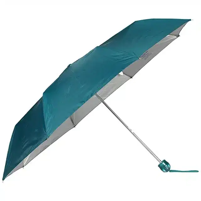 8 Ribs Nylon Umbrella with Pouch, Multicolor