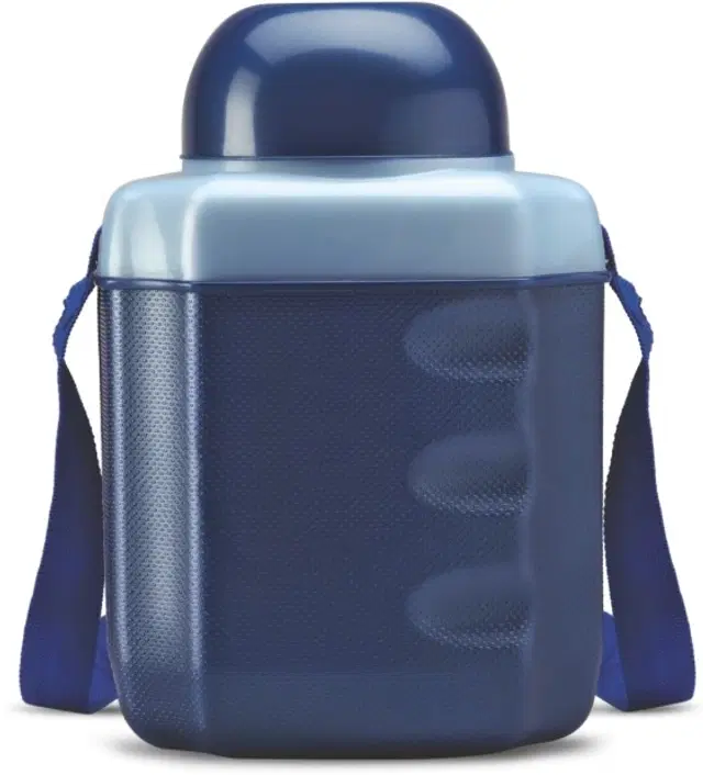 Milton Plastic Insulated Water Bottles, Blue, 1300 ml