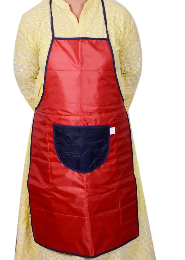 Polyester Printed Kitchen Aprons, Multicolor