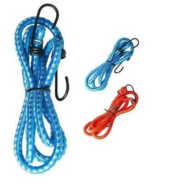 Steel Hook Elastic Bungee Cord/Bungee Rope For Luggage, Multicolor, R-327