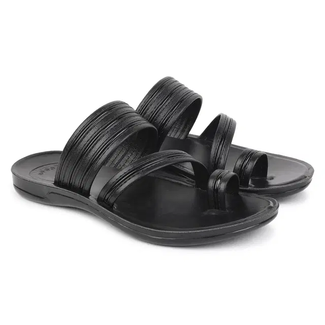Flipflops for Men (Black, 6)