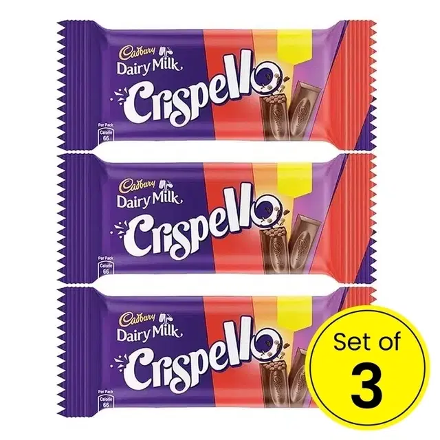 Cadbury Dairy Milk Crispello 3X14.1 g (Pack of 3)