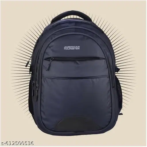 Polyester Backpack for Men & Women, Blue