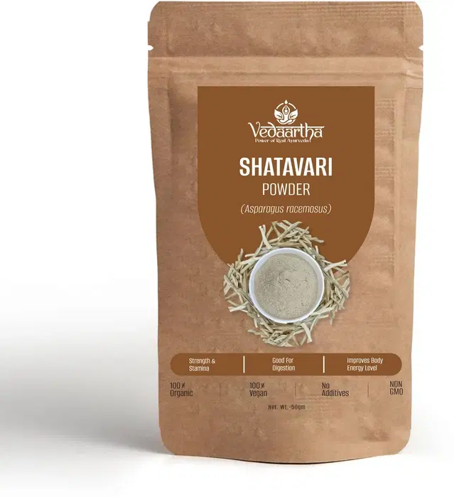 Vedaartha Shatavari Powder, Pack of 1 (50 g)