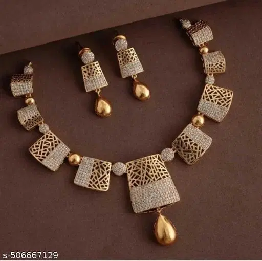 Gold Plated Jewellery Set