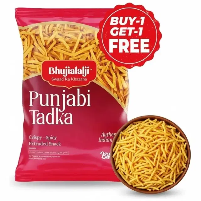 Bhujialalji Punjabi Tadka 2X150 g (Buy 1 Get 1 Free)