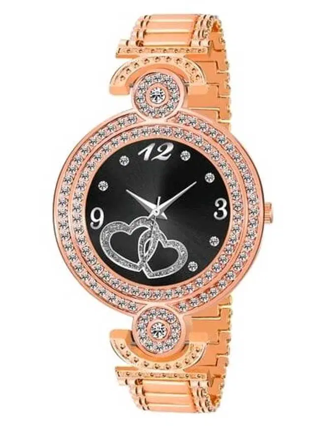 Analog Watch For Womens (Rose Gold) (WS-388)
