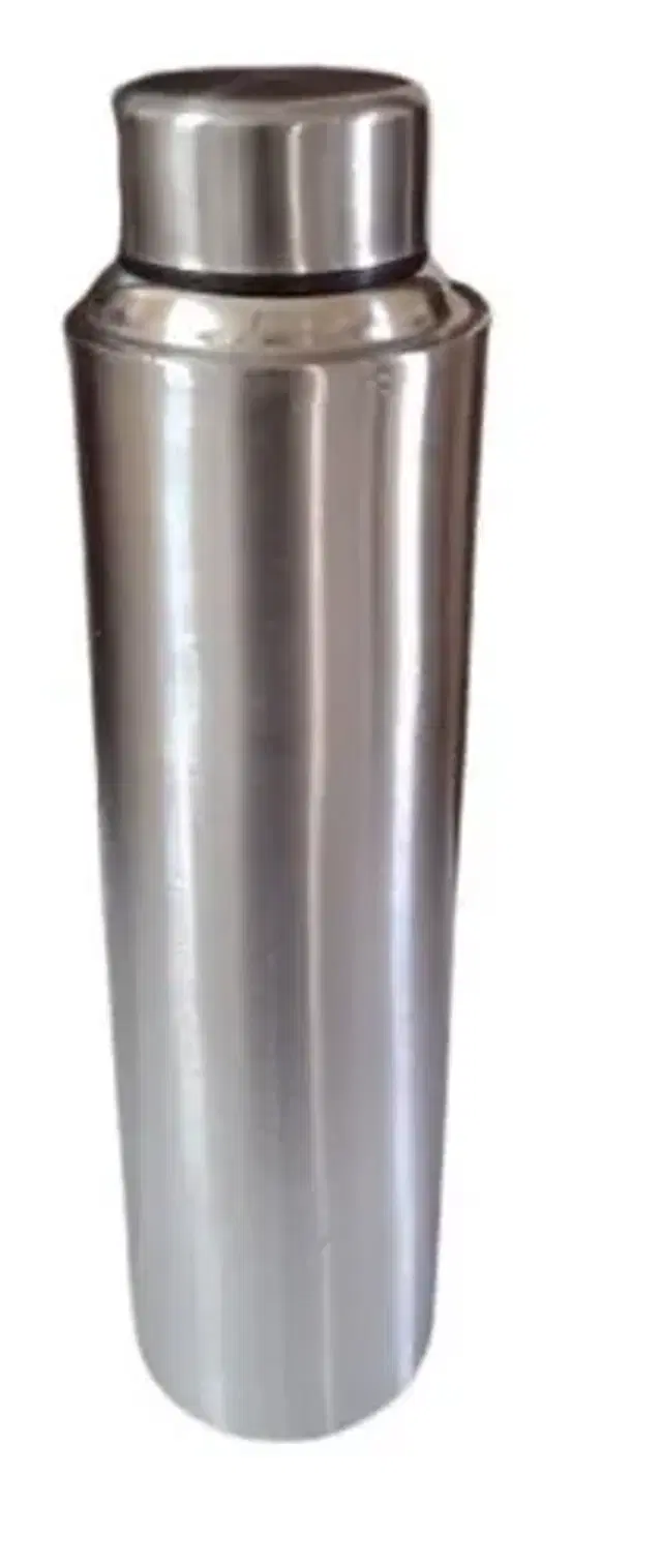 Stainless Steel Water Bottle, Silver, 1000 ml