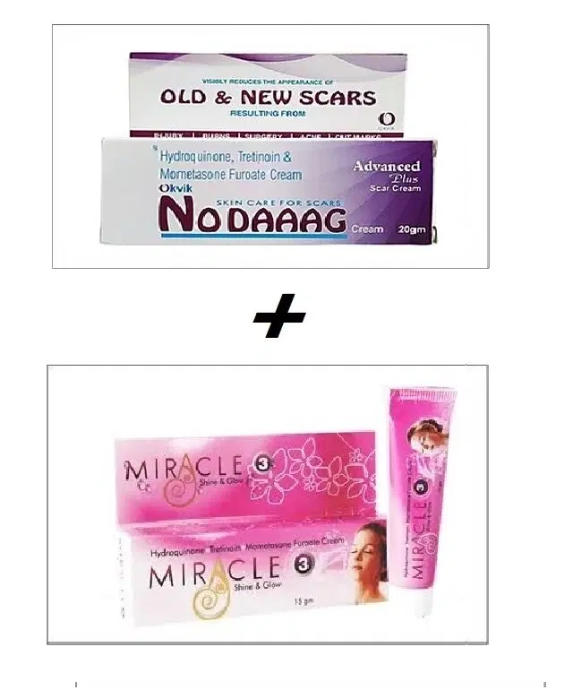 Combo of No Daaag, 20 g & Kaylite, 15 g Face Creams, Set of 2