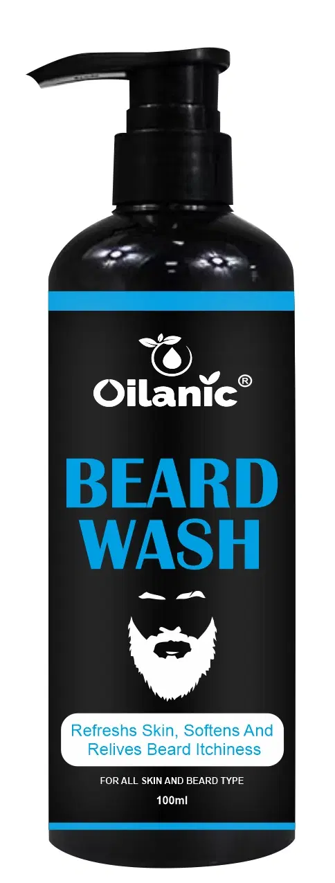 Oilanic Anti Dandruff & Natural Beard Wash, 100 ml