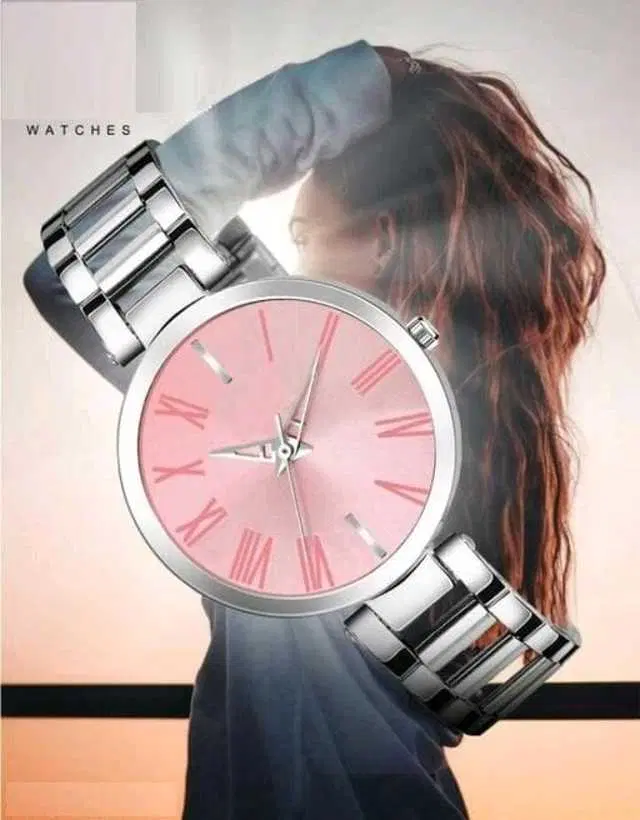 Analog Watch For Womens (Silver) (WS-71)