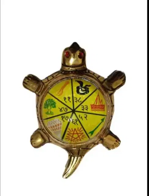 Tevatiya Shri Sarv Karya Siddhi Tortoise Yantra Aluminium Yantra, Te-013