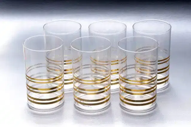 Plastic Unbreakable Water & Juice Glass Set, Multicolor, Pack of 6