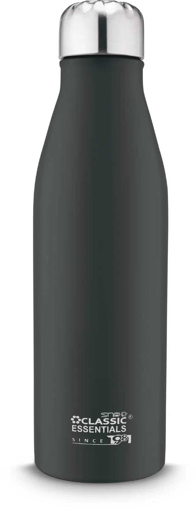 Stainless Steel Water Bottles, Black, 1000 ml