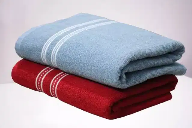 Bath Towel, 27x54 inches, Pack of 2, Multicolor