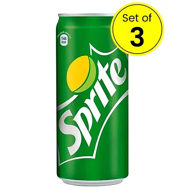Sprite 3X180 ml (Can) (Pack Of 3)