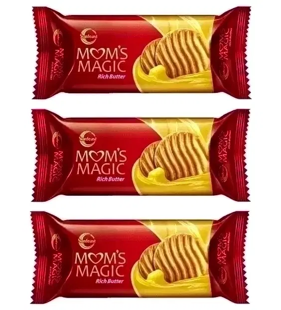 Sunfeast Mom's Magic Butter Cookies 3X54.4 g (Set Of 3)