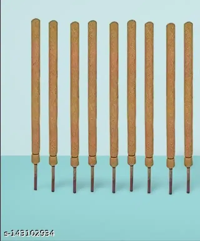 Wooden Moss Stick, Brown, 3 feet, Pack of 9