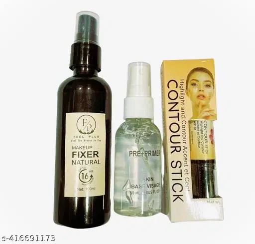 Kayi Beauty Best face maekup combo set for girl and women ( multicolor)