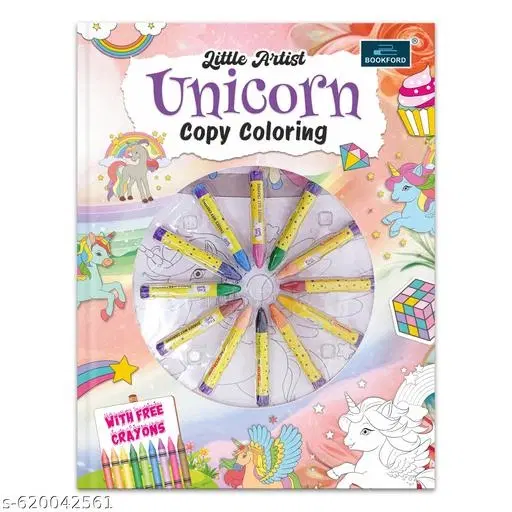 Little Artist Unicorn Copy Coloring Book for Kids | Fun & Creative Drawing & Coloring Activity Book for Children | Early Learning Practice with Cute Unicorn Pictures | Perfect Birthday Gift, Homeschooling & Holiday Activities