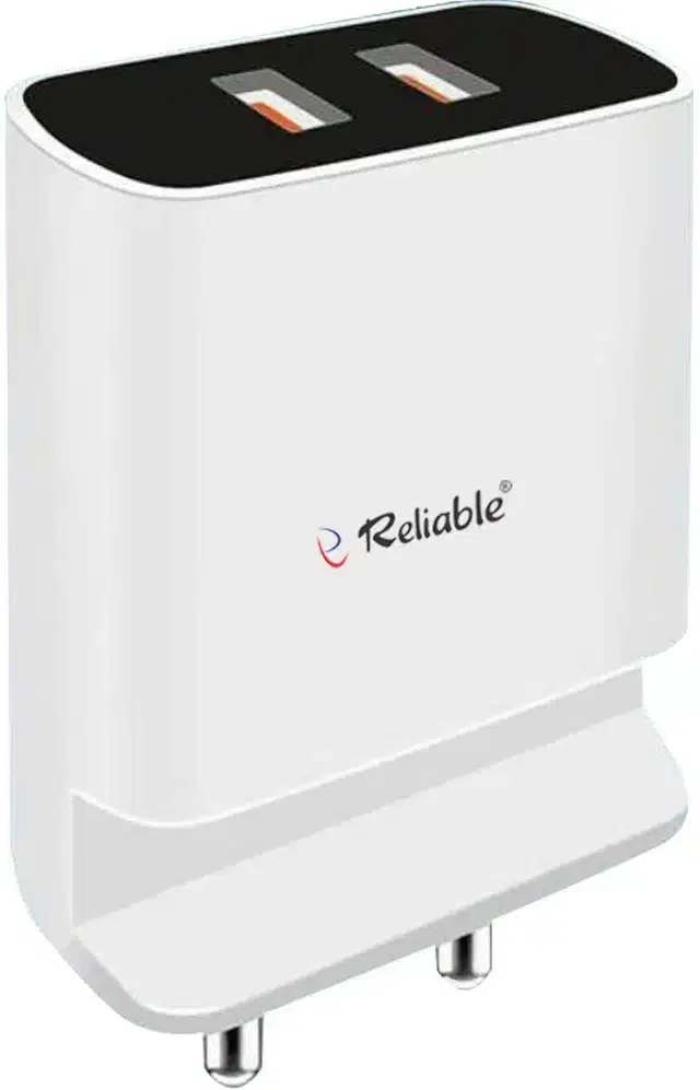 Ultra Fast Dual Port Mobile Charger, White