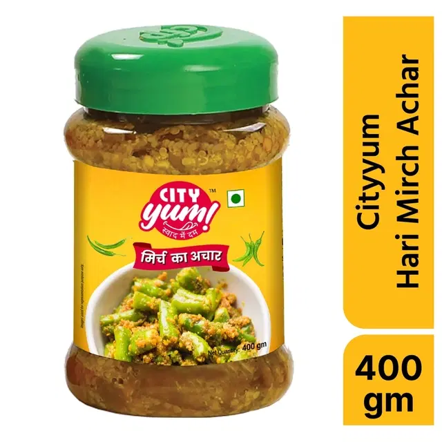 City Yum Hari Mirch Achar 400 g