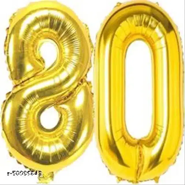 Number Foil Balloon, Assorted, Pack of 1