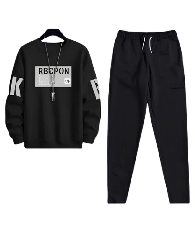 Tracksuit for men RBC, Black (XL)