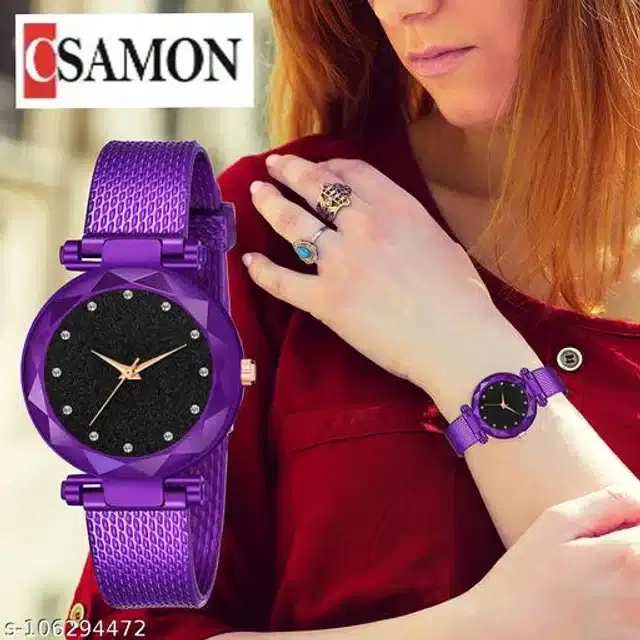 Analog Watch for Women (Multicolor)