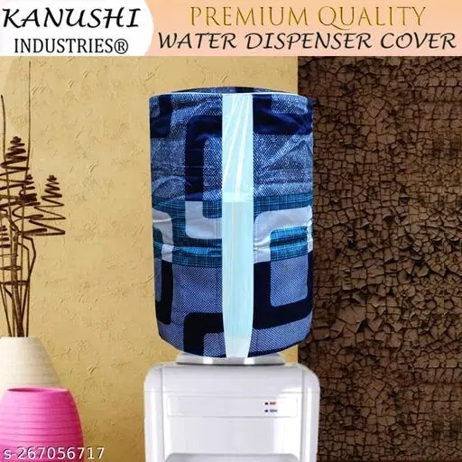 KANUSHI Industries® Water Dispenser Bottle Cover with Water Level Indication 20 L (Blue) (WD-BLUE-BOX-01)