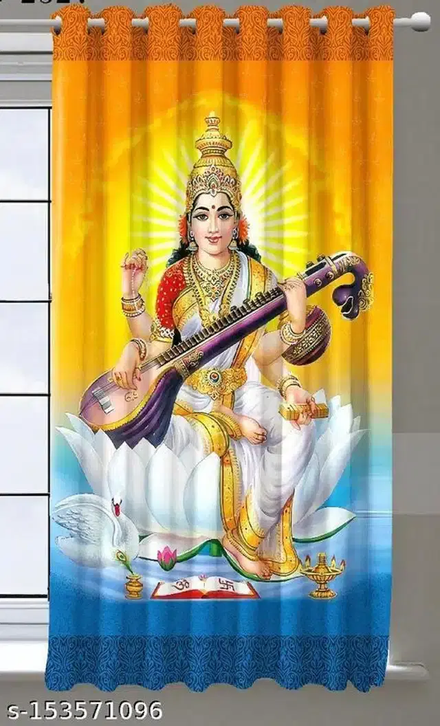 Curtains for Door, Multicolor, 5 Feet