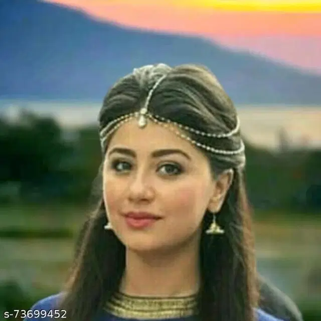 Alloy Maangtika for Women (Multicolor)