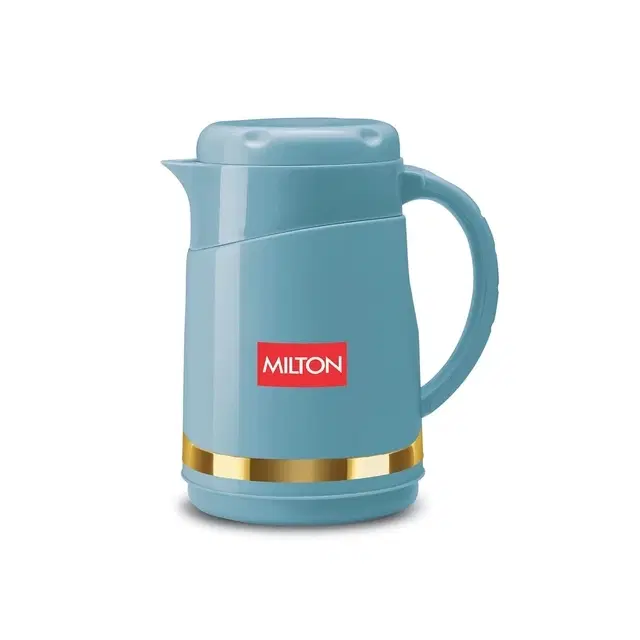 Milton Renova 750 Water Jug, PU Insulated Inner Stainless Steel Hot & Cold Jug, BPA Free, Leak Proof, 700 ml, Beige, Ideal for Tea, Coffee, Water, Hot Beverages Beige
