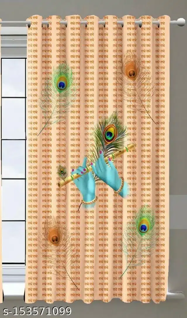 Curtains for Door, Multicolor, 5 Feet