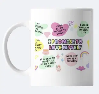 Ceramic Gifting Mug, White, 330 ml