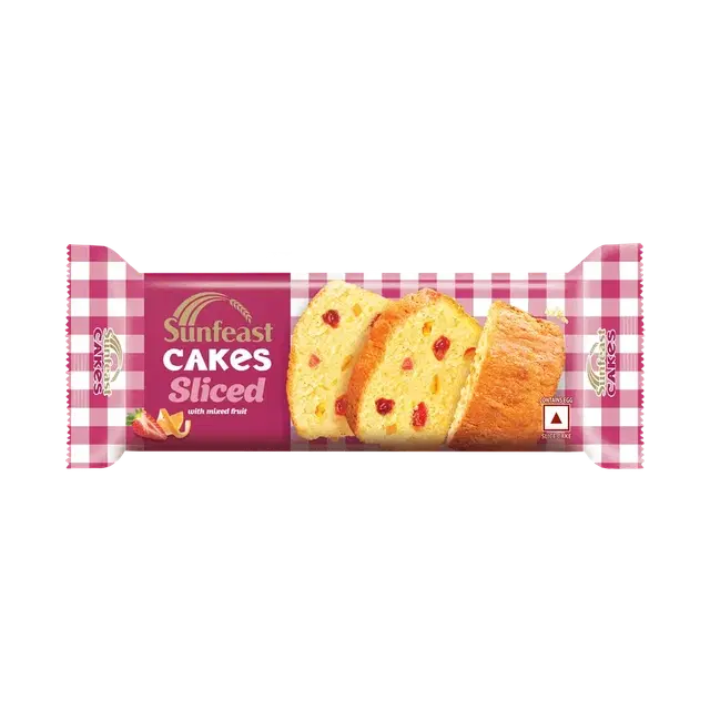 Sunfeast Cakes Sliced Mixed Fruit 100 g
