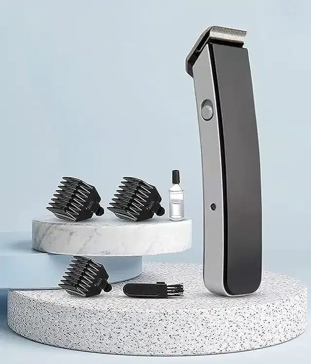 Professional Rechargeable Metal Trimmer for Men, Multicolor, 20 V