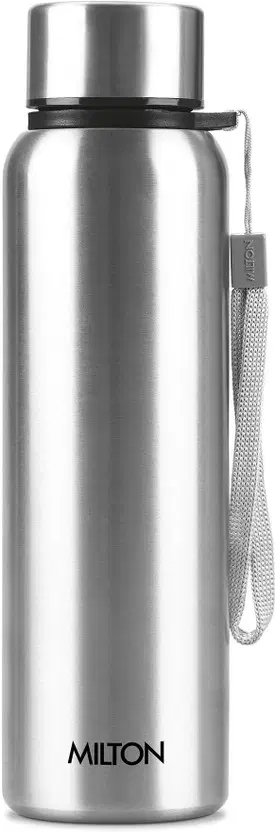 Milton Brim 600 Stainless Steel Water Bottle, 560 ml, Light Green 560 ml Steel Bottle (Pack of 1, ) Light Green