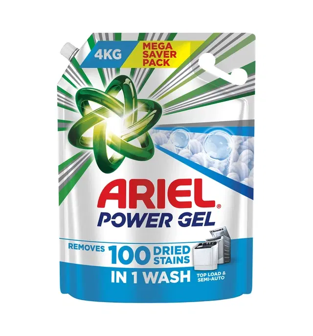 Ariel Power gel Liquid Detergent Top Load - 4 kg